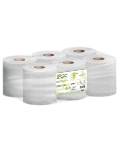 ROLLO PAPEL CELULOSA 2 CAPAS ECOLOGIC R/6 + ADD SYSTEM...