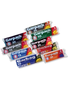 BOLSAS BASURA 60X60 SUPER G140 30L. ROSA c/20 PAQ X20 UNID