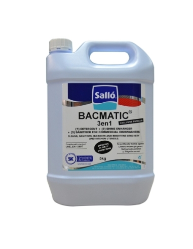 BACMATIC 3 EN 1 5 KG C/ 4 UNID DESINFECTANTE...