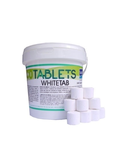 ECOTABLETS WHITETAB 9 C/10KG C/10 ADITIVO BLANQUEANTE VAJILLAS Y TAZAS
