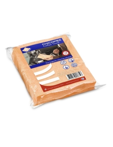 BAYETA COFFEE NARANJA 20X10 PAQ. 10UND.