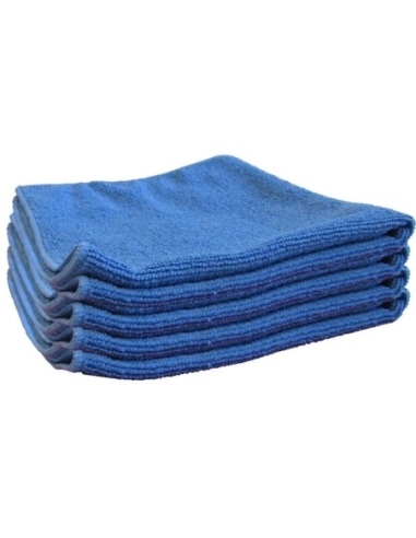 BAYETA MICROFIBRA AZUL 40X30 PACK 10UND