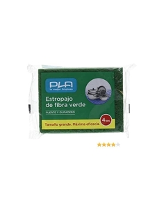 ESTROPAJO FIBRA VERDE PACK 2 UND 01902