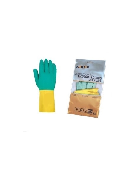 GUANTE LIMPIEZA FLOCADO T/G