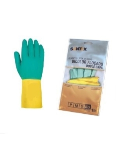 GUANTE LIMPIEZA FLOCADO T/P