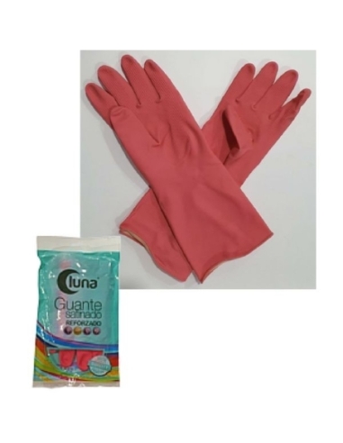 GUANTE REFORZADO SATINADO T/MED P/12UNI C/144