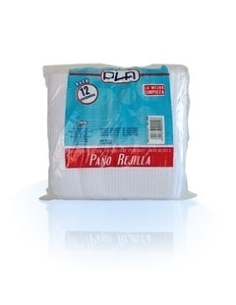 PAÑO REJILLA BLANCA PACK 12 UND