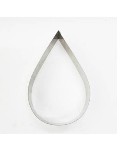 ARO INOX GOTA LAGRIMA 14CMX 4,5CM
