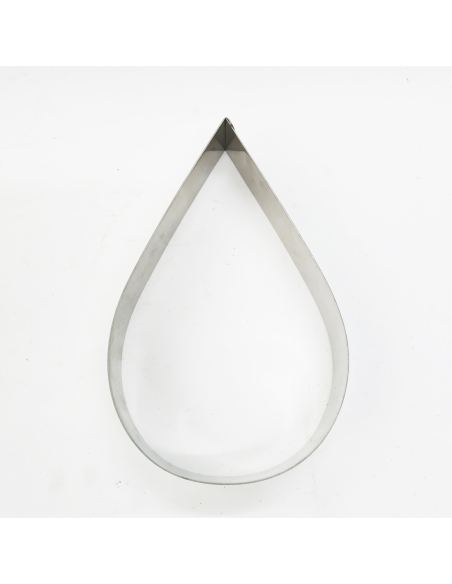 ARO INOX GOTA LAGRIMA 14CMX 4,5CM
