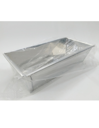 MOLDE CAKE ACERO INOX 30X13X8