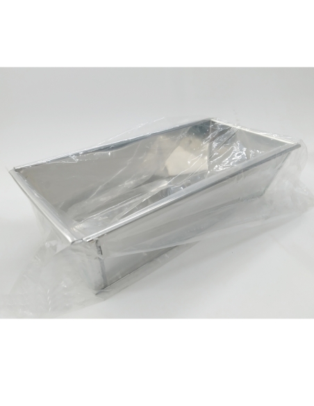 MOLDE CAKE ACERO INOX 30X13X8