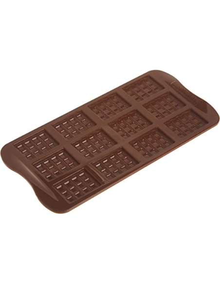 MOLDE SILICONA MINI TABLETA CHOCOLATE