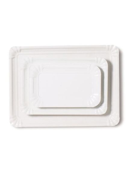 BANDEJA CARTON LLANA Nº2 10X16 CM. P/100 C/2200