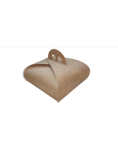 CAJA TARTA PARIS - KRAFT 24 P/50