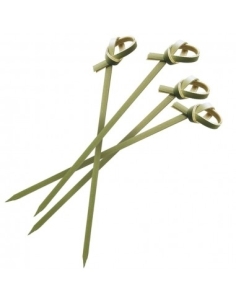PALILLO BROCHETA BAMBU CON LAZO 150MM C/200 UNI VO11503