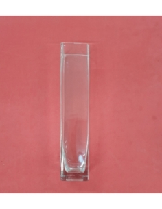 FLORERO CRISTAL CUADRADO 24 CM