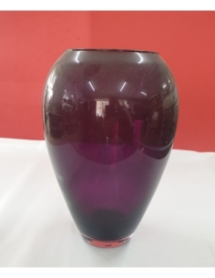 FLORERO DECORO FUCSIA 26 CM