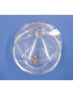 BOMBONERA CRISTAL TRANSPARENTE 15CM