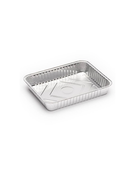 BANDEJA ALUMINIO 12 CAN.RF.4860  22.6x17.5x3,8cm . C/1000 UNID TIRAS 100 UND