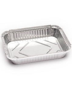 BANDEJA ALUMINIO 24x18,5x3,5 REF. 51180 C/ 600 UND TIRAS 100