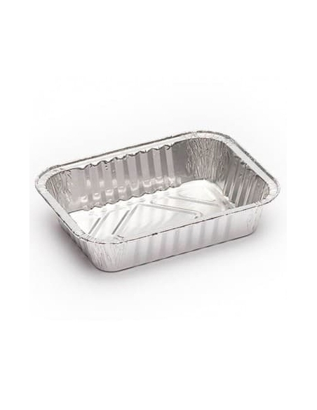 BANDEJA ALUMINIO 3 CAN PARA TAPA 15,6x11,6x3,5cm (5360) C/ 1500 UND T/100 UNID