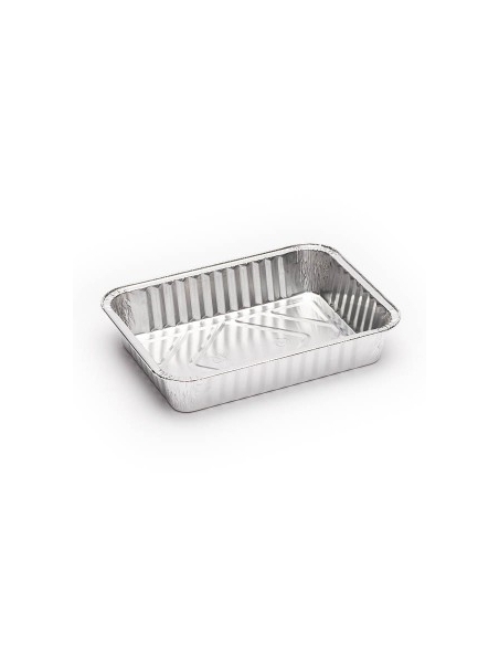 BANDEJA ALUMINIO 6 CAN 18,7x13,7x3,3 RF.4590 C/1500 UNID. TIRAS 100 UND