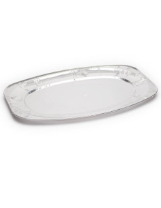 BANDEJA ALUMINIO OVALADA GRAN 54,8x35,9x2,2 cm PACK 10...