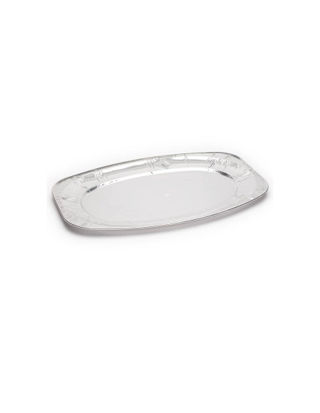 BANDEJA ALUMINIO OVALADA GRAN 54,8x35,9x2,2 cm PACK 10 UNIDADES