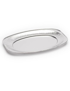 BANDEJA ALUMINIO OVALADA PEQ 35,7x24,3x2,1cm  PACK 6...