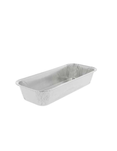 BANDEJA ALUMINIO PUDING  20,5x9,2x5 cm TIRA 100UND