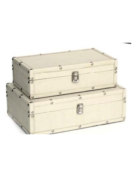 ESTUCHE PEQUEÑO LAGARTO BLANCO 5577/1