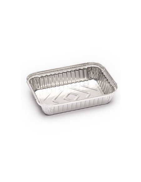 BANDEJA ALUMINIO RECTANGULAR ALTO REF. 5580 12,8x13,5x3  TIRAS 125