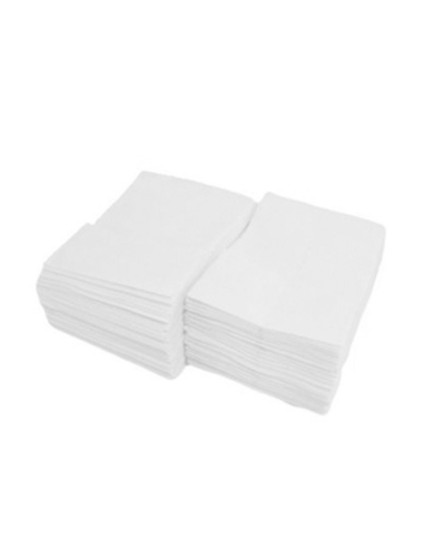 SERVILLETAS MINI SERVIS 17X17 BLANCA P/400...
