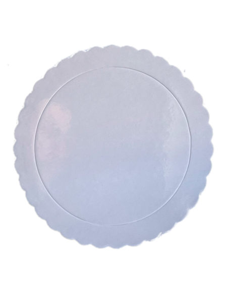 BASE TARTA REDONDA BLANCA 30 CM
