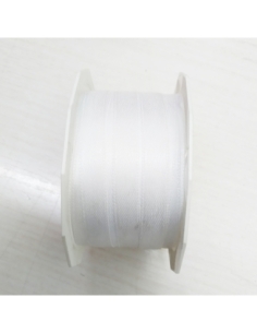 CINTA TELA BLANCA 1CM X25M