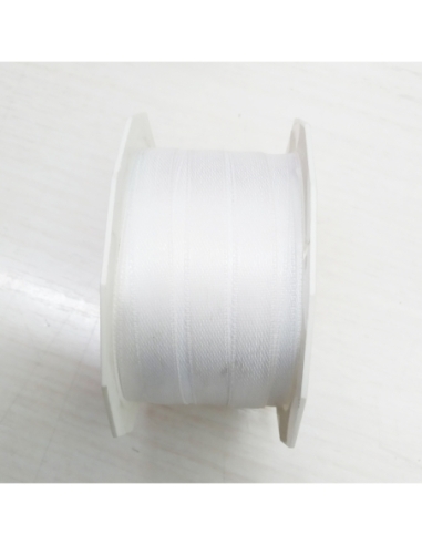 CINTA TELA BLANCA 1CM X25M