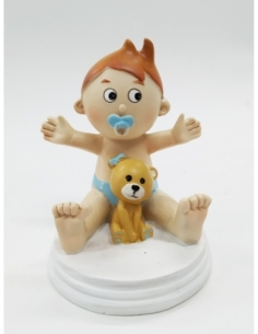 BEBE CHUPETE AZUL 10CM REF. CO0165