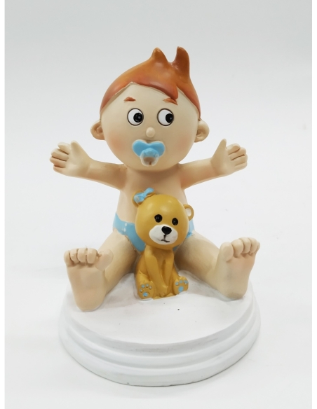 BEBE CHUPETE AZUL 10CM REF. CO0165