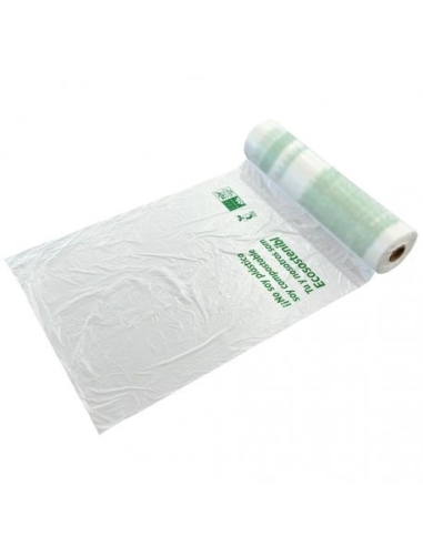 BOLSA PLASTICO COMPOSTABLE ROLLO 30x40 R/400...