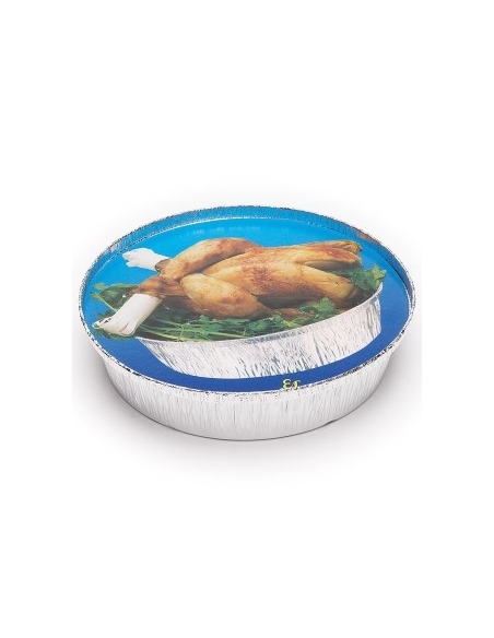 TAPA BANDEJA POLLO 21400  C/500 UNID TIRAS 125 UNID