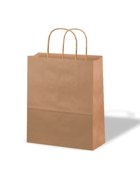 BOLSA ASA TORSIONADA KRAFT 45+15x49