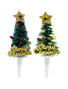 DECORACION DE NAVIDAD ABETO PACK 50 U