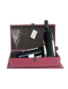 BAUL PIEL ROJA PEQ 34x19x10  5648/1