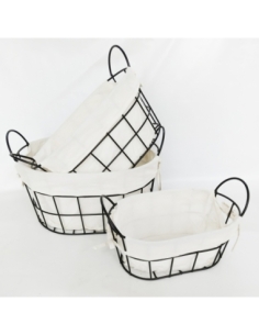 CUEVANO PEQUEÑA OVAL HIERRO NEGRO