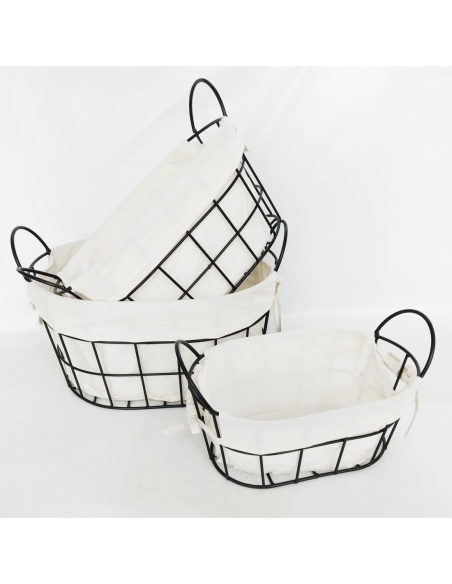 CUEVANO PEQUEÑA OVAL HIERRO NEGRO