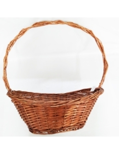 CESTA MIMBRE TIRETA MIEL 53X34X16/22/58