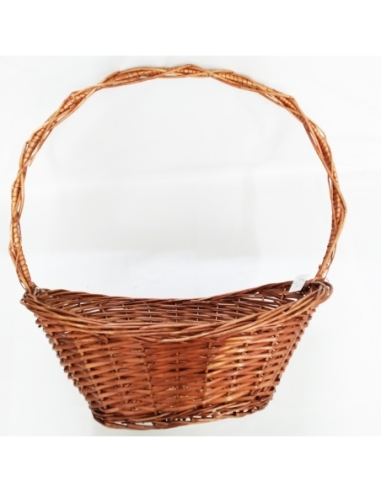 CESTA MIMBRE TIRETA MIEL 53X34X16/22/58