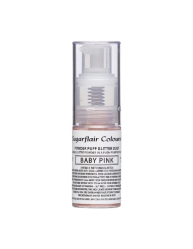 PULVERIZADOR PURPURINA ROSA BRILLANTE 10 GR...