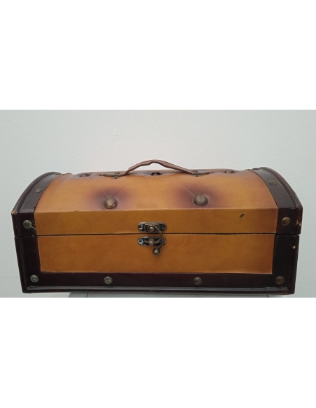 BAUL ACOLCHADO MARRON GRANDE REF. 6543