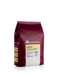 COBERTURA CHOCOLATE CHOCOVIC QUADOR NEGRO 53,9%  B/5KG